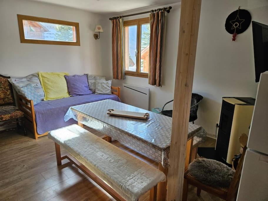Chalet T3 Duplex Neuf Nevache Exterior photo